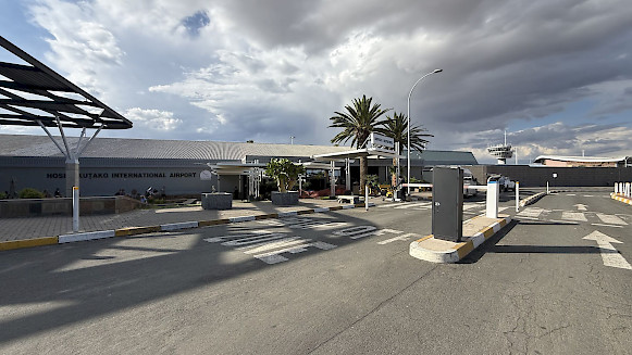 HUB Jupiter parking lane at Hosea Kutako airport