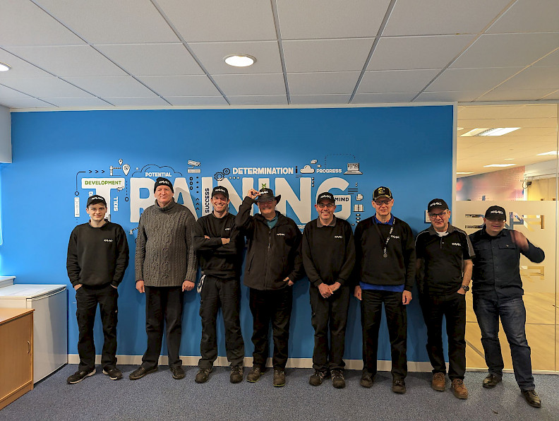 UK team wearing hats for brain tumour awareness day