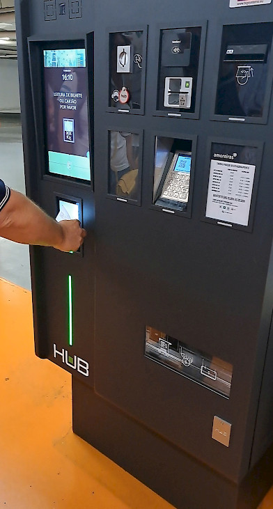 Poste de paiement automatique APS