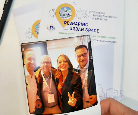 HUB Parking Technology team at EPA Conference and Exhibition 2025