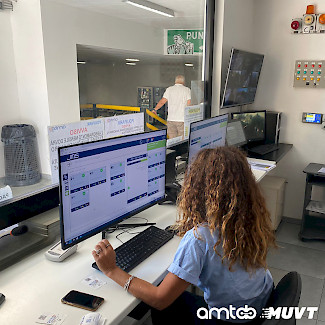 Female Parking Operator in Polipark Parking