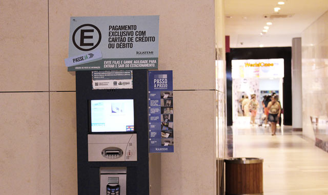 HUB Parking installation Fortaleza Iguatemi Shopping Mall