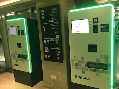 ParQube peripherals HUB Parking Abu Dhabi Nation Towers