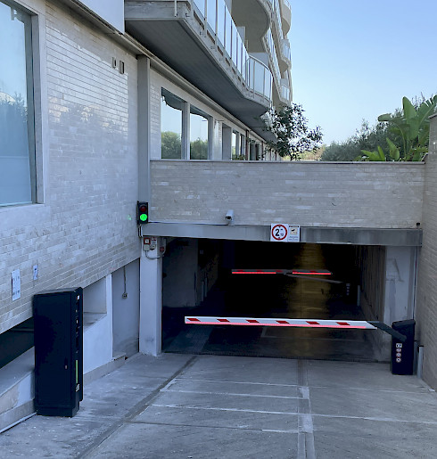 anti-passback system at Catania International Airport hotel