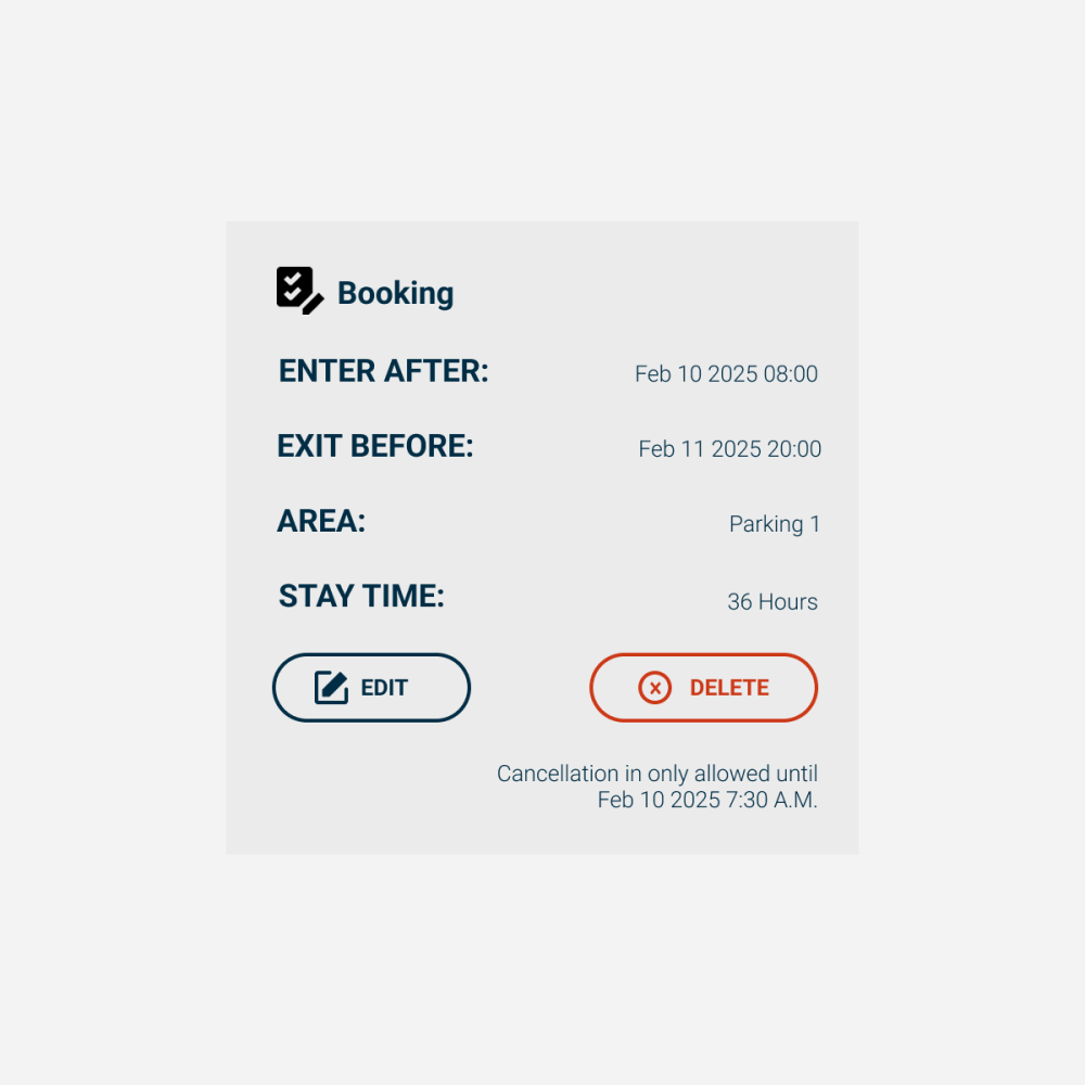 Extend & Modify Reservations